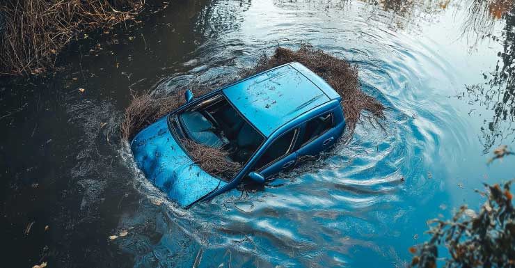 Woman killed after SUV vaults guardrail, plunges into Boca Raton canal