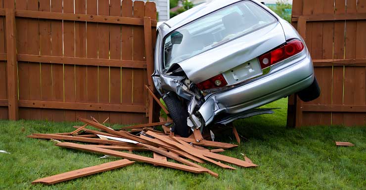 4 people, including child, hurt after car crashes into Holiday home