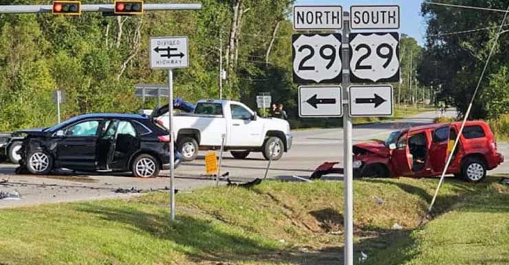 70-year-old Pensacola woman critically injured in collision at Hwy 29 intersection