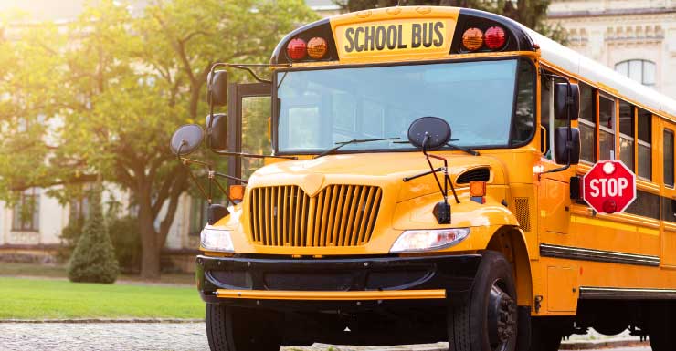 8 Injured after SUV hits three school busses; FHP says