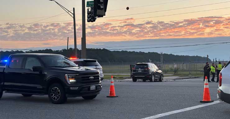 All northbound lanes of Roosevelt Blvd. near NAS Jacksonville blocked due to deadly crash