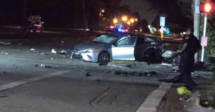 Boynton Beach man arrested after 135 mph Corvette crash kills young woman
