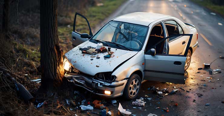 Chiefland man dies after crashing into tree in Levy County