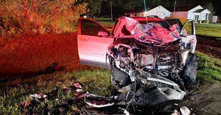 Fiery crash in Escambia County leaves one dead, three injured