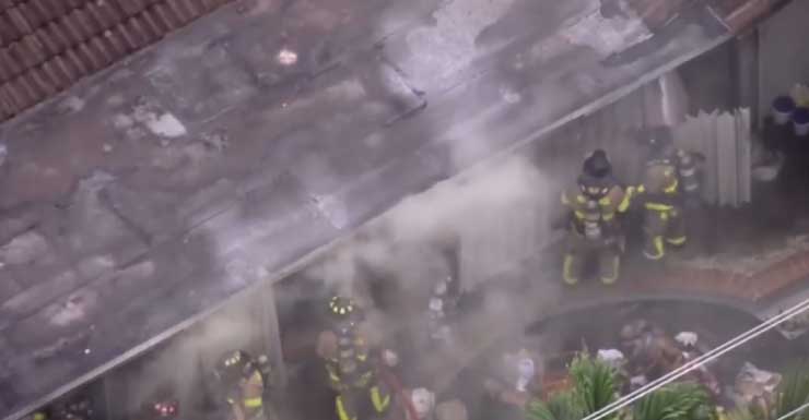 Fire crews extinguish flames that erupted at NE Miami-Dade home