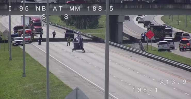 Lanes back open after crash shuts down I-95 in Brevard County