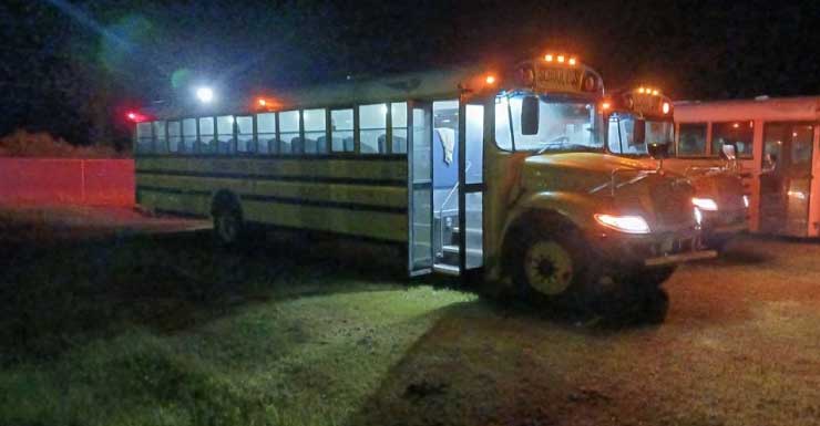 Okeechobee County school bus crashes during morning route
