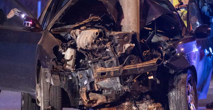 Palm Beach Gardens woman killed after crashing into traffic pole, impairment suspected