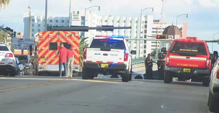 SLAM! Miami student, 11, struck by fire rescue truck near school