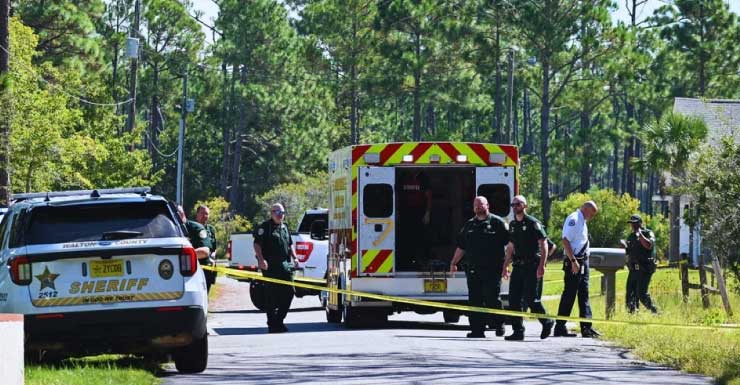 Shooting during eviction notification in Walton County leaves one dead, one injured