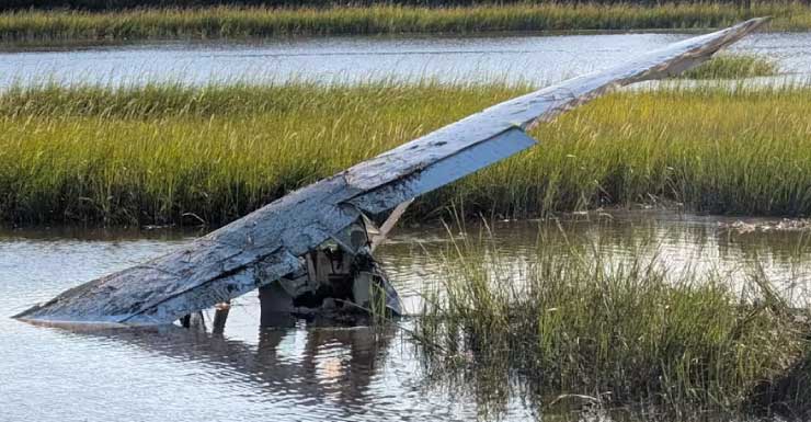 St. Johns County Fire Rescue battalion chief saves 20-year-old pilot who crashed in marsh near US 1