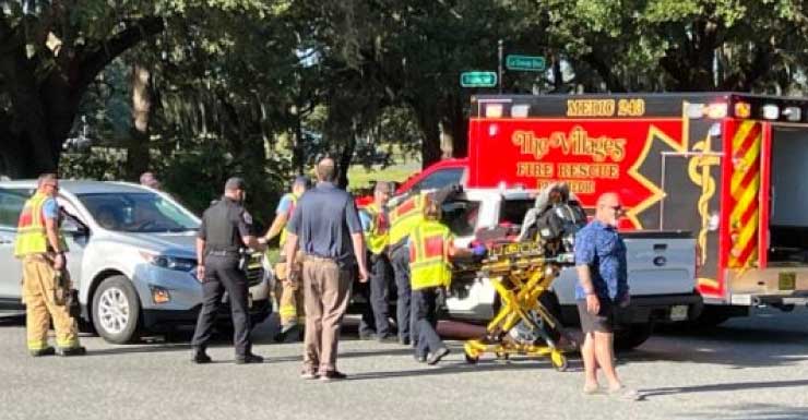 Two drivers injured in crash near shopping plaza in The Villages