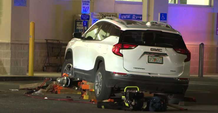 Woman critically injured in Miami-Dade parking lot crash