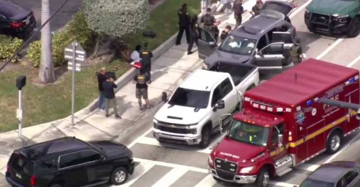 2 in custody in Oakland Park after reported hit-and-run, brief pursuit