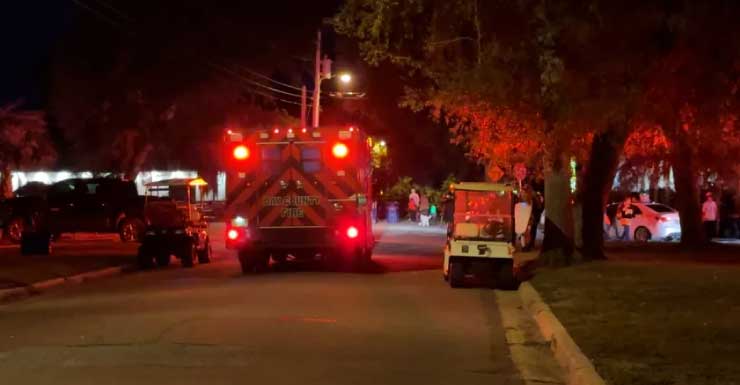 Child struck by golf cart while trick-or-treating in Cove neighborhood