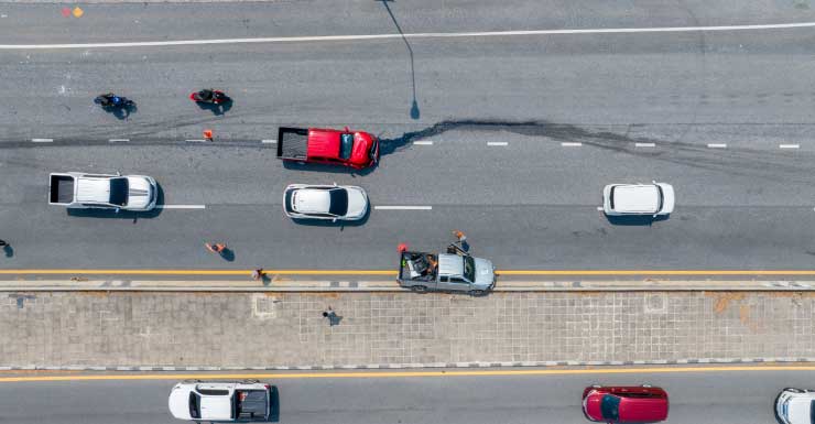 Crash closes eastbound lanes of Tamiami Trail East in Collier County