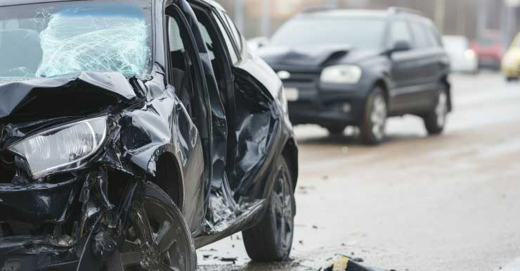 Crash on I-95 South in West Palm Beach blocks lanes