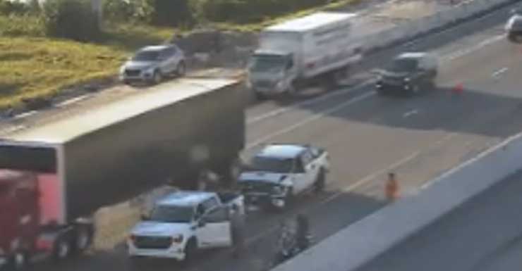 Crash on northbound Turnpike in Lake Worth delays traffic