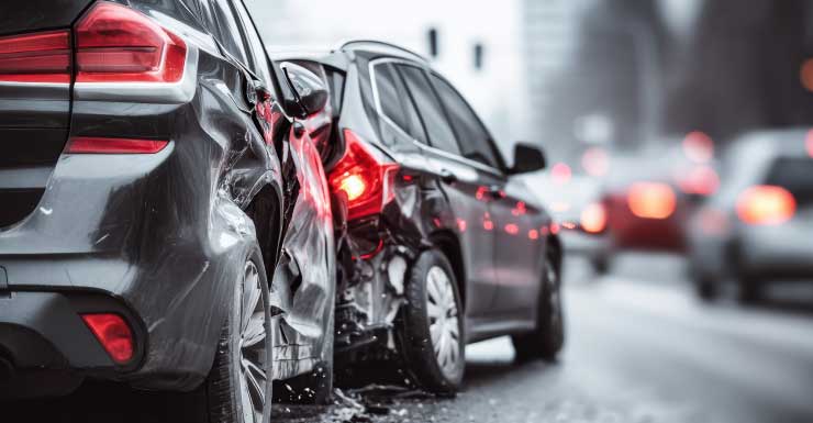 Crash shuts down NW 36th Street before Milam Dairy Road near Doral