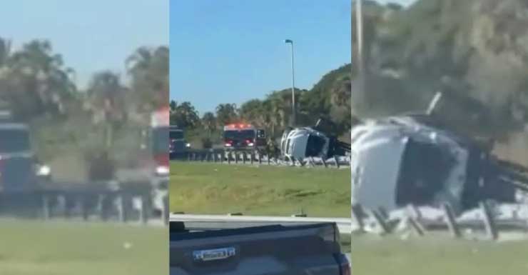 Crash with injuries closes off-ramp on southbound Turnpike in Delray Beach