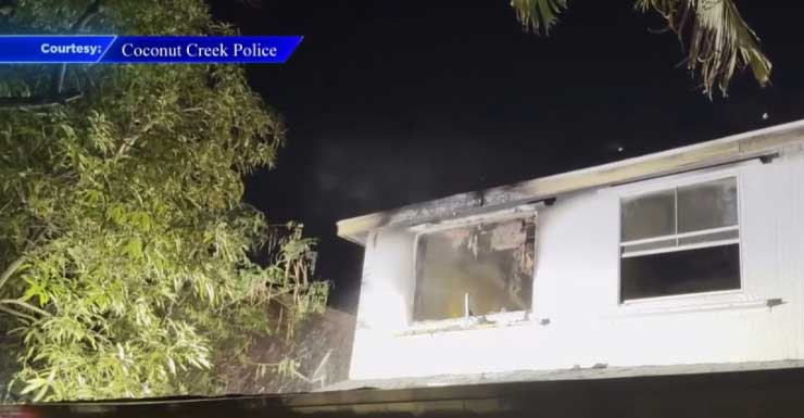 Crews extinguish house fire in Coconut Creek; no injuries reported