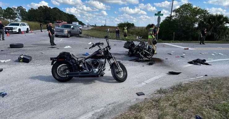 Deadly motorcycle crash in Martin County claims at least one life