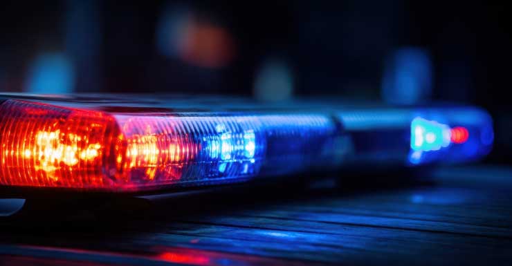 Driver arrested after high-speed chase ends in crash with boat trailer in the Florida Keys