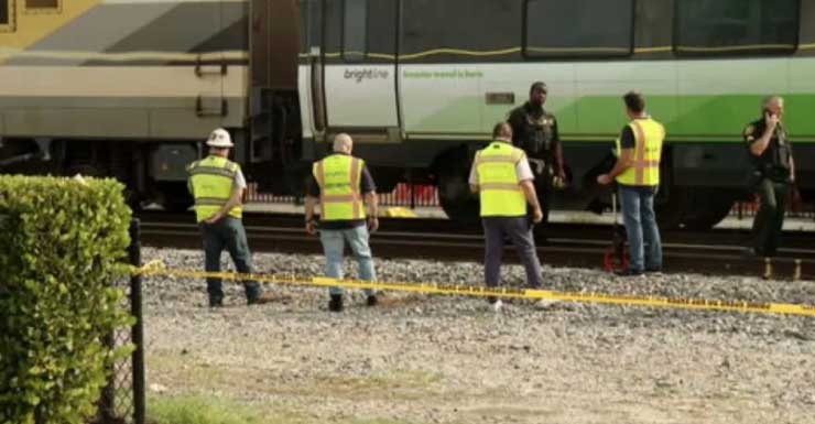 Man fatally struck by Brightline train in Oakland Park; NE 38th St. closed at 12th Ave.