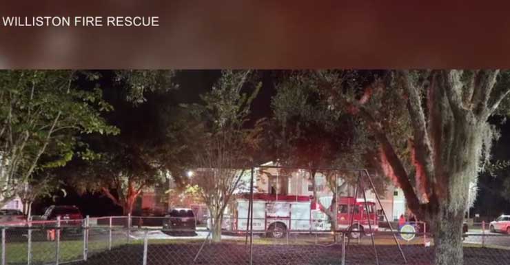 No injuries reported in Williston apartment fire