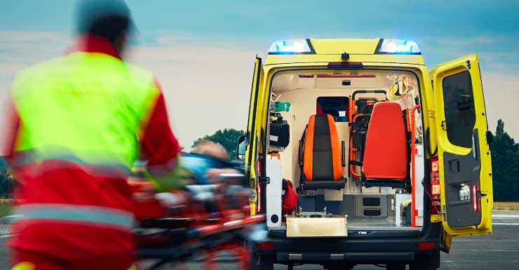 Passenger dies after being ejected from truck near Skyway Bridge