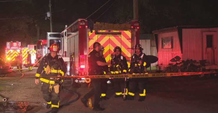 Two children killed in Escambia County mobile home fire
