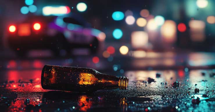 Villager arrested on DUI charge after crash near Morse Gate