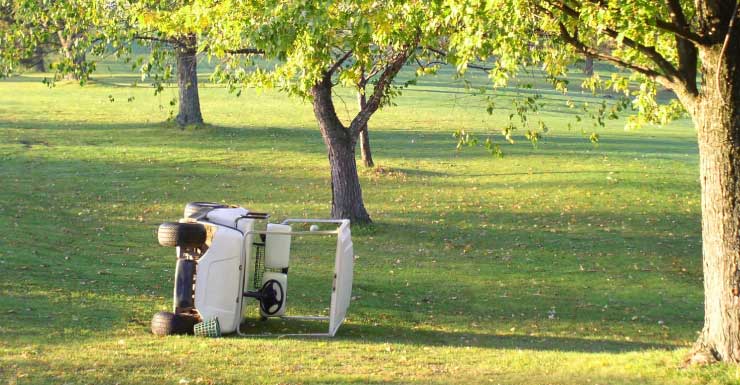 Woman seriously injured after falling from golf cart in Port Orange; crash investigation underway