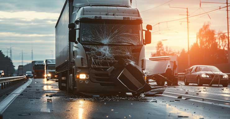 1 dead, 1 seriously injured when semi rear-ends stopped vehicle on I-95 in Brevard County