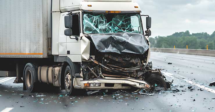 1 dead in crash involving semi on CR-473 in Lake County