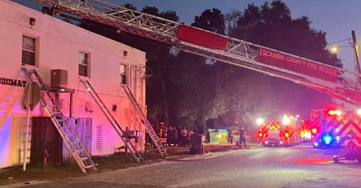 Accidental kitchen fire displaces Escambia County residents; no injuries reported