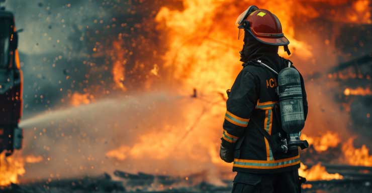 Alachua County firefighters put out chimney fire