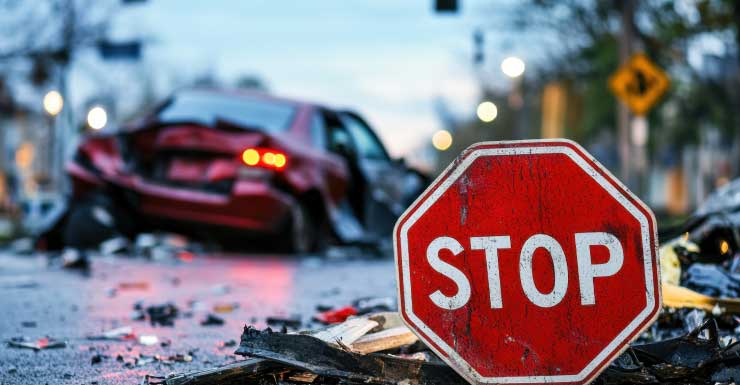 Corvette crashes through Palmetto Bay yard on Christmas Eve