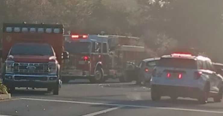 Driver who ran red light taken to hospital after crash in The Villages