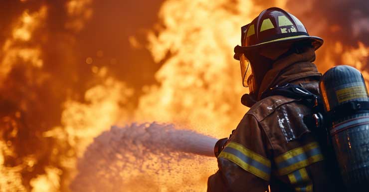 Englewood firefighters extinguish garage fire, save dog from smoke inhalation