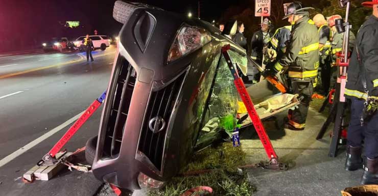 FHP investigating crash in Leesburg which sent injured person to hospital