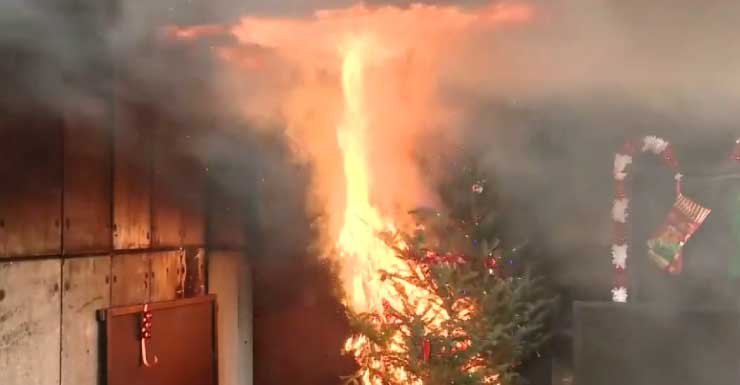 Hollywood Fire Rescue, Memorial Healthcare System bring awareness to holiday hazards