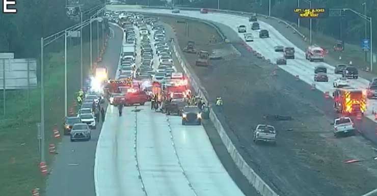 I-275 north reopens near Gandy Blvd. after crash