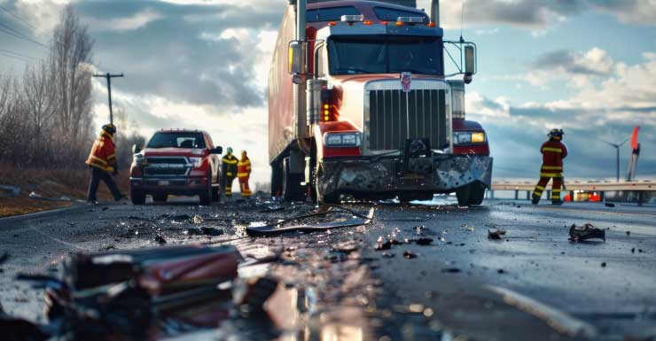 Lehigh Acres crash involving semitruck leaves at least 1 injured