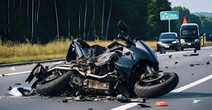 Motorcyclist dies after crashing into road ranger truck, SUV on Dames Point Bridge