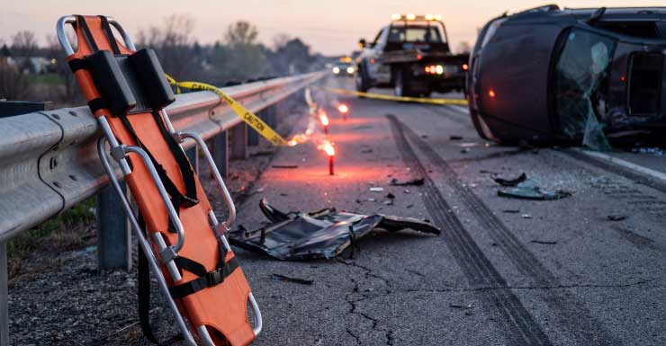 Orange Park man dies when SUV flips on Doctors Lake Drive: Florida Highway Patrol