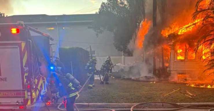 Orlando house fire leaves dog dead, 70-year-old owner displaced