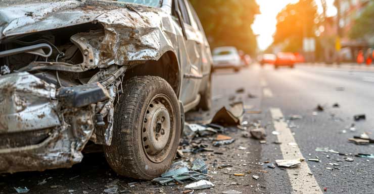 Road closed in Sanford after crash along 25th Street, police say