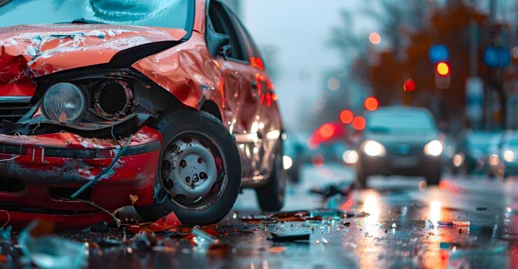 Traffic crash blocks both lanes of Hwy 20 in Freeport