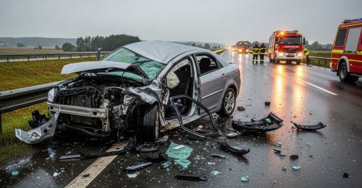 Two critically injured in Escambia County crash on Highway 29 after driver runs red light